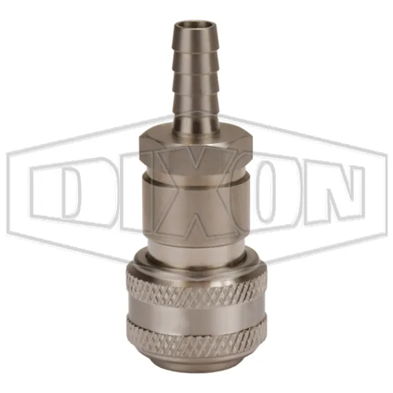 D-Series Pneumatic Automatic Standard Hose Barb Coupler