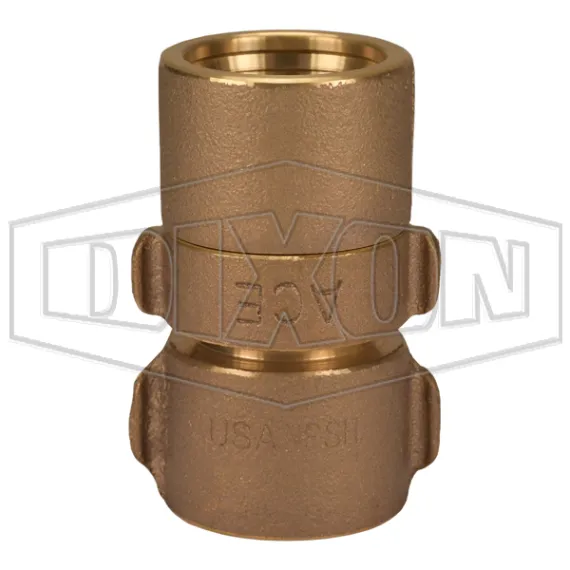 Expansion Ring Coupling for Double Jacket Hose, Brass