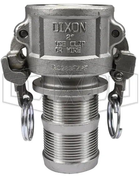 EZ Boss-Lock Cam & Groove Type C Coupler x Phono Finish Shank