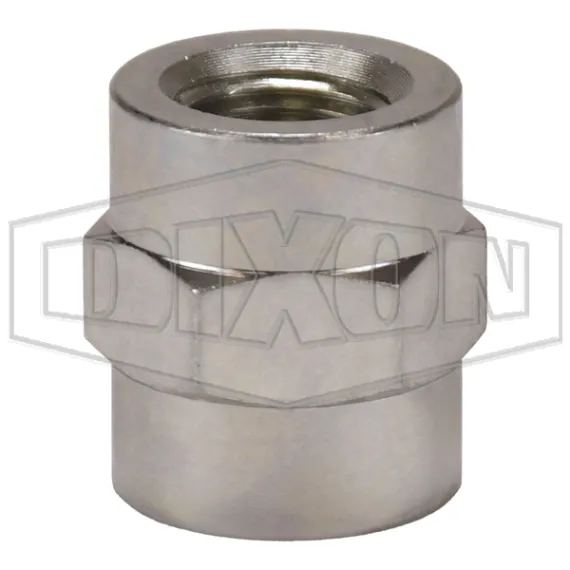 Female NPTF Hex Pipe Coupling