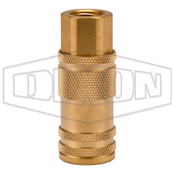 L-Series Lincoln Pneumatic Female Threaded Coupler