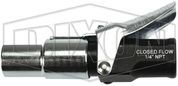 closed flow locking air chuck