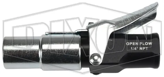 open flow locking air chuck