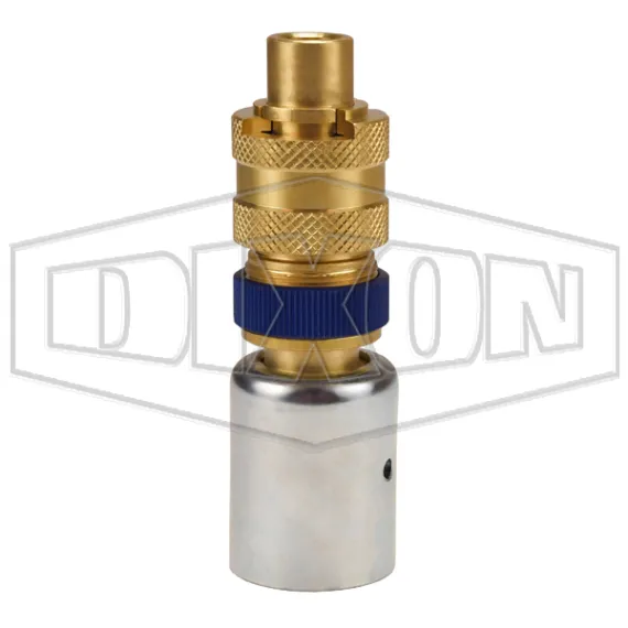 Dix-Lock® N-Series Bowes Interchange Coupler with Ferrule Male Locking Head