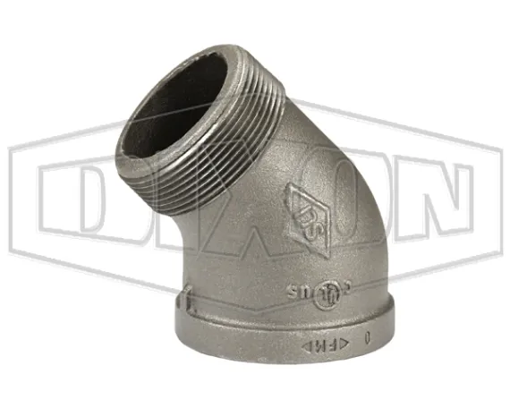 NPT Threaded 45° Street Elbow