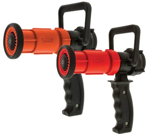 Polycarbonate ball shutoff nozzles