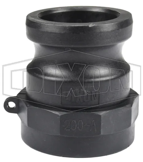 Glass-Filled Polypropylene Cam & Groove/Camlock Type A Adapter x Female NPT