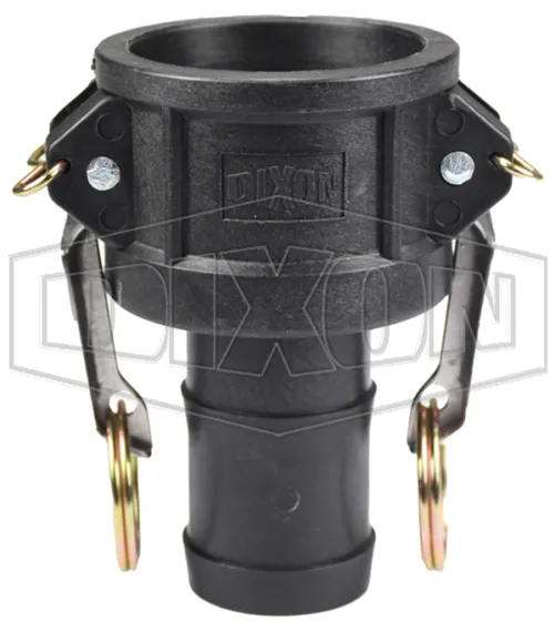 Glass-Filled Polypropylene Cam & Groove Type C Coupler x Hose Shank