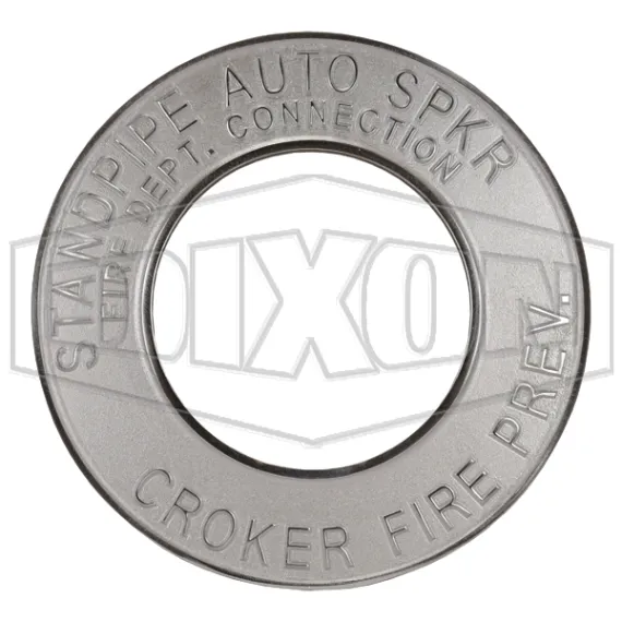 Round Identification Plate