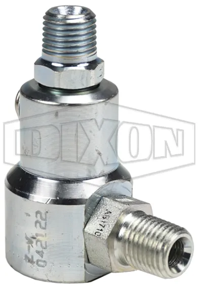 Super swivel 90 degree male nptf x male nptf