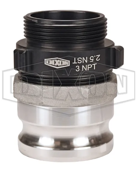 Cam & Groove Type F x Male NST (NH) Swivel Adapter