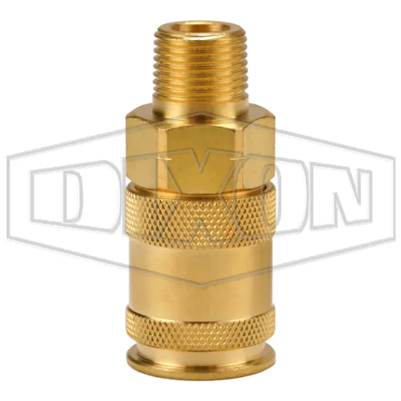 U-Series Universal Pneumatic Male Threaded Coupler