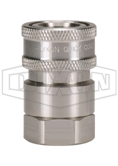 V-Series Valved Female Coupler