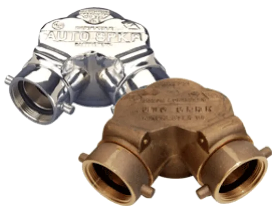 Double Clapper Siamese Connection Bottom outlet