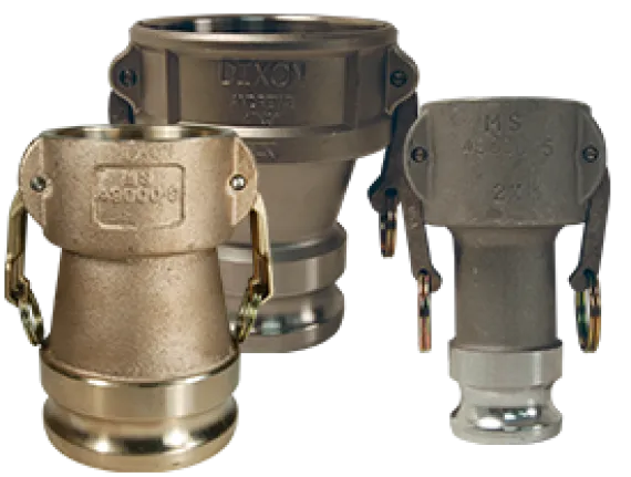 Dixon type DA reducing coupler x adapter
