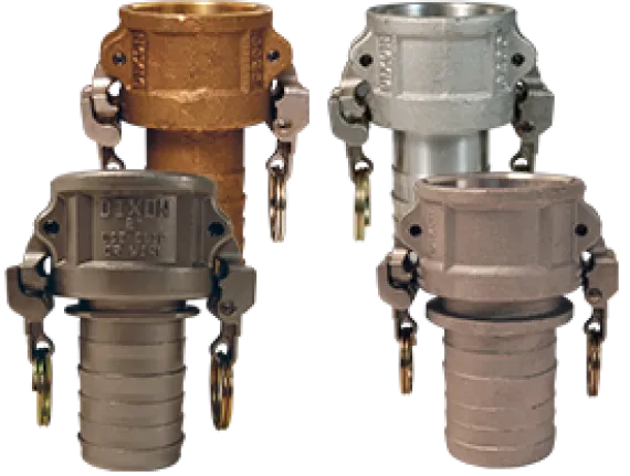 EZ boss lock type C coupler x hose shank