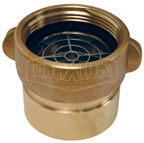 female swivel suction adapter with rocker lug