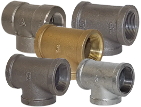 npt threaded female tee