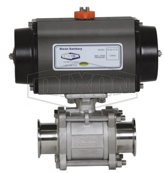 BV2-Series Pneumatically Actuated Ball Valve