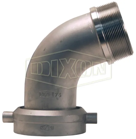 Railroad Tank Car Connection Style T x Male NPT Elbow