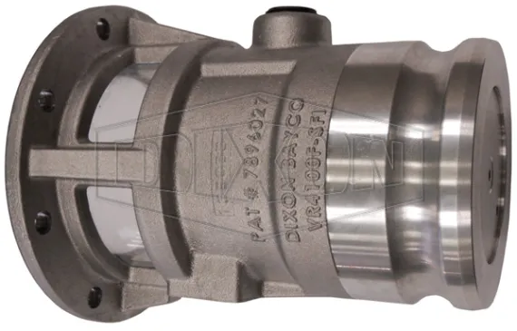Vapor Return Valve TTMA Flange with In-line Sight Glass