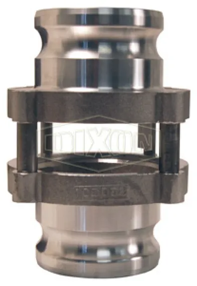 inline sight glass adapter x adapter