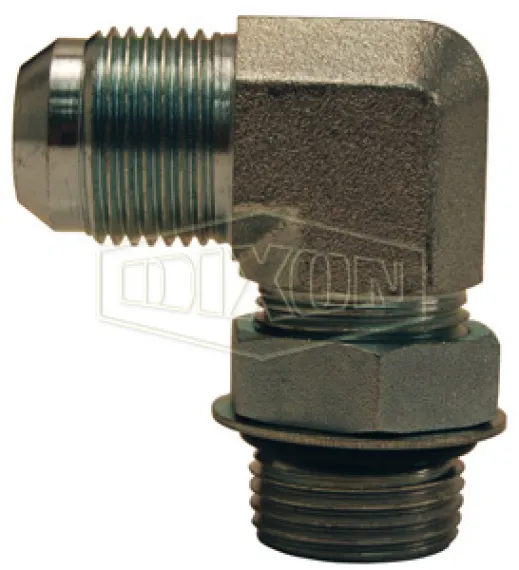 90° Male SAE O-ring Boss® x Male JIC Elbow