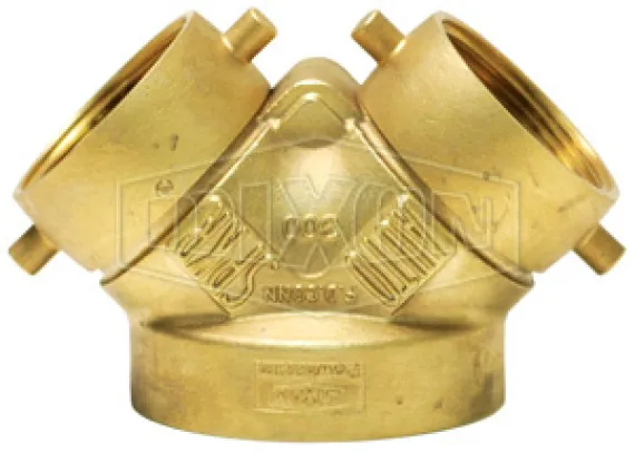 Single Clapper Siamese Connection Back Outlet