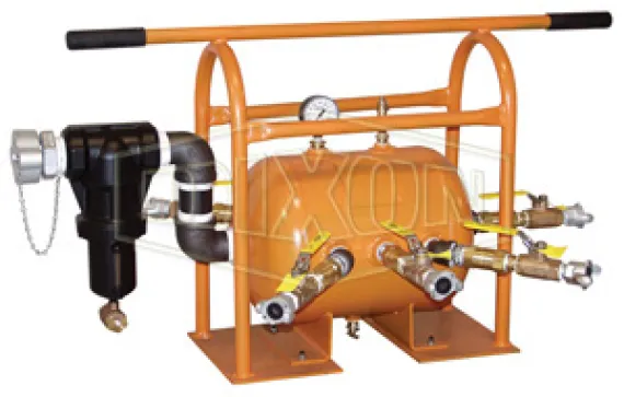 ASME Air Tank Receiver Manifold Assembly with Air King® & Watts Filter