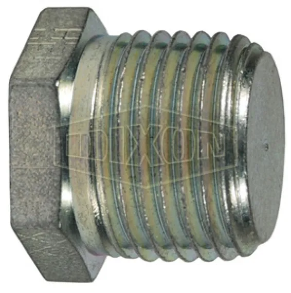 Male NPTF Hex Plug