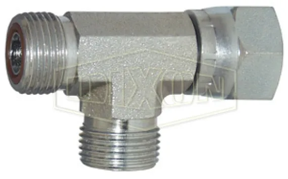 Male Flat Face x Female Swivel x Male Run Tee