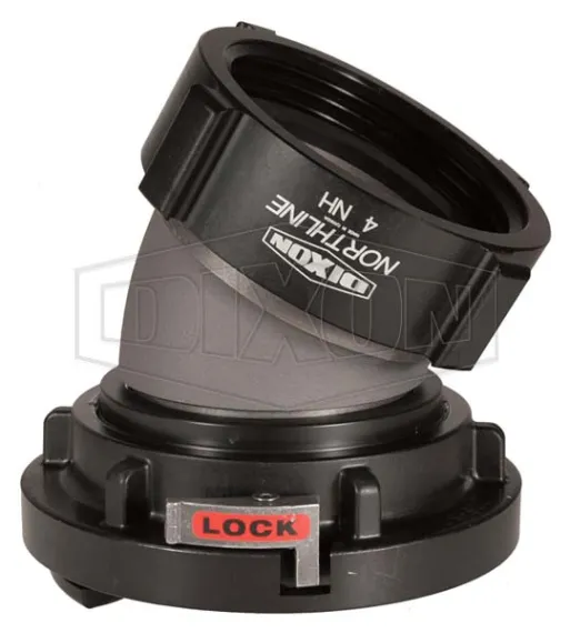 sfsa30 storz x female swivel 30 degree elbow rocker lug