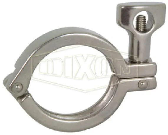 Single Pin Heavy Duty Clamp with Cross Hole Wing Nut