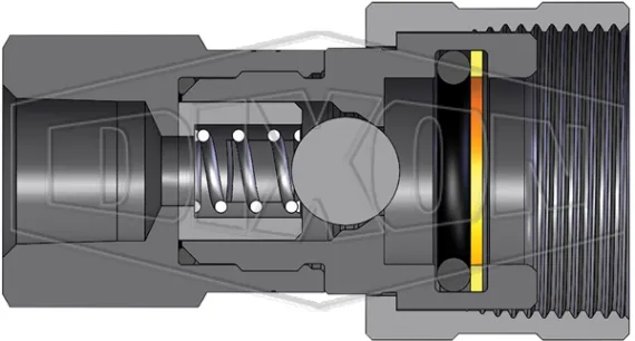 t series high pressure ball interchange coupler female 3tf3 half