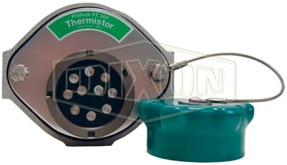  Single Thermistor Socket with Aluminum Hardcoat J-Slot