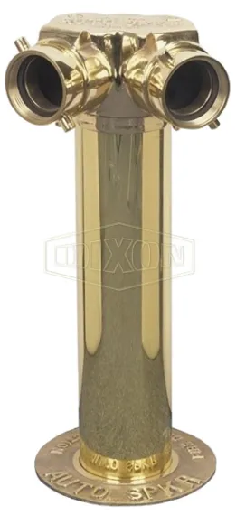 Double Clapper Concealed Type Siamese Assembly