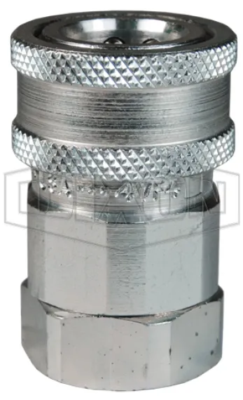 V-Series Valved Female Coupler