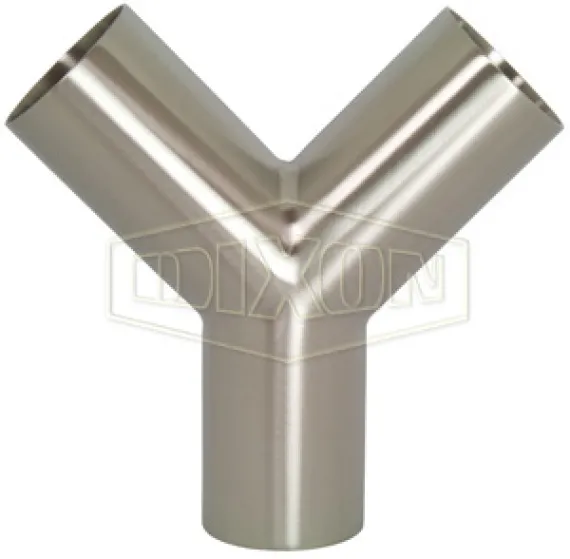 Polished Weld True Wye