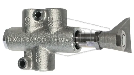 tank truck fittings air interlock valves heavy duty air interlock with paddle plunger baylast seals