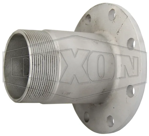 One-Piece 125# Flange x Male NPT Adapter - Long