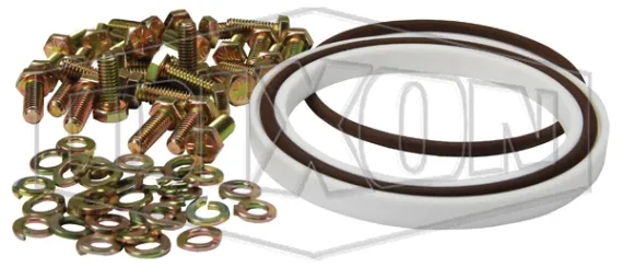 engineered fluid transfer couplings split flange swivel component seal kit 