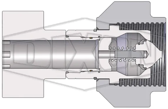 WS Series Code 62 Flange Pad Coupler
