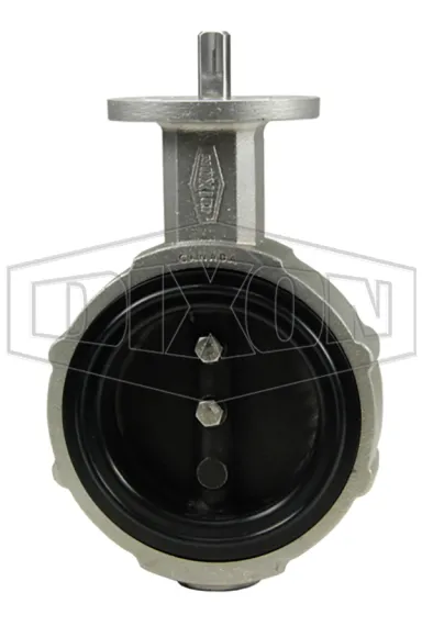 Butterfly valve aluminum body 