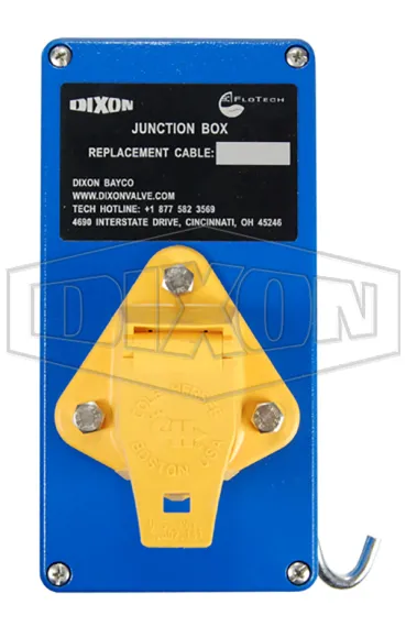 flotech junction box with yellow plug