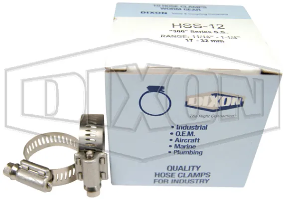 garden hose display dixon worm gear clamp