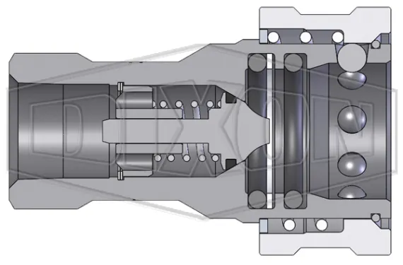h series iso-b steel mill coupler
