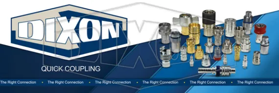 Dixon Quick Coupling End Cap Sign