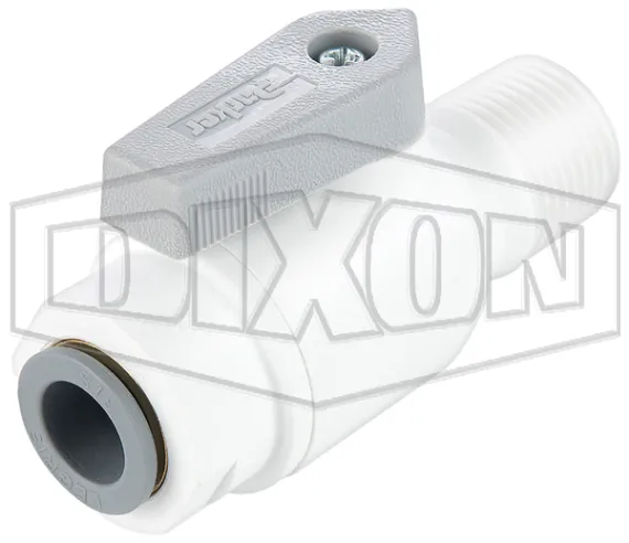 TrueSeal Ball Valve Male Connector