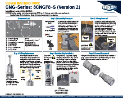 Repair Instructions: CNG-Series 8CNGF8-S (Version 2)