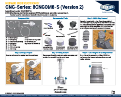Repair Instructions: CNG-Series 8CNGOM8-S (Version 2)
